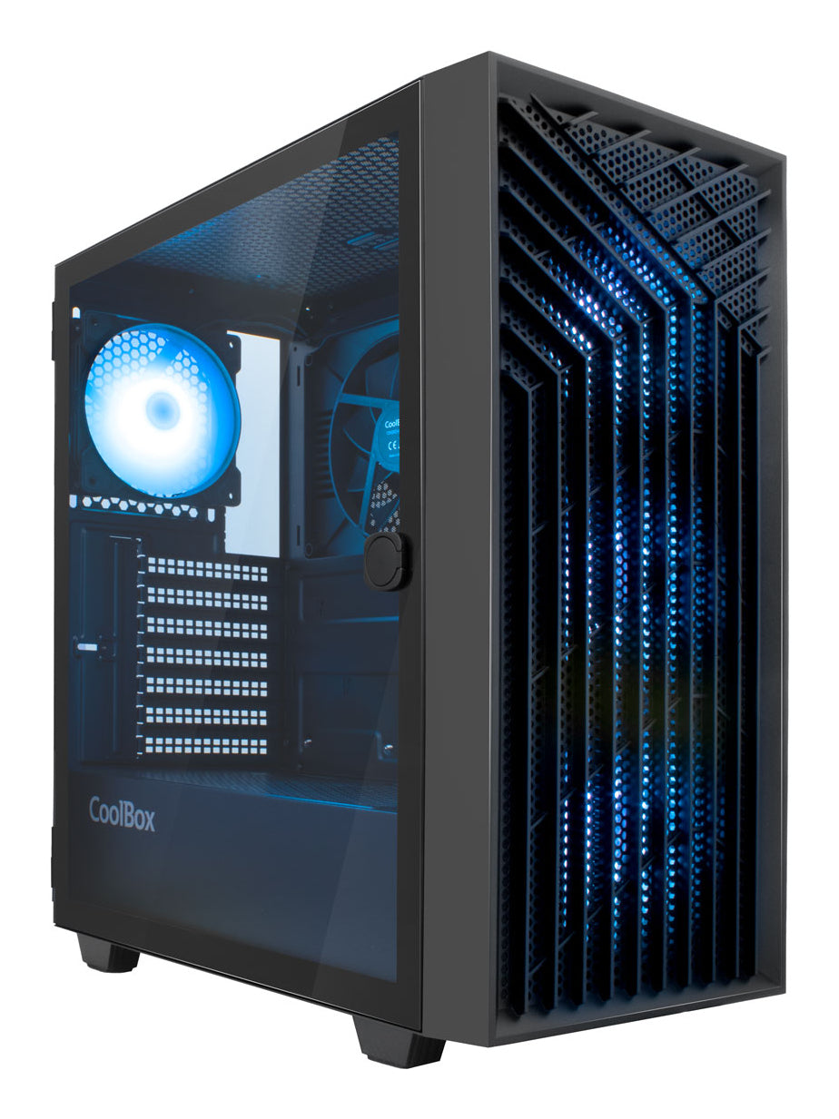 Caixa de Computador Gaming CoolBox GA300 GRIDLINE ATX Preta