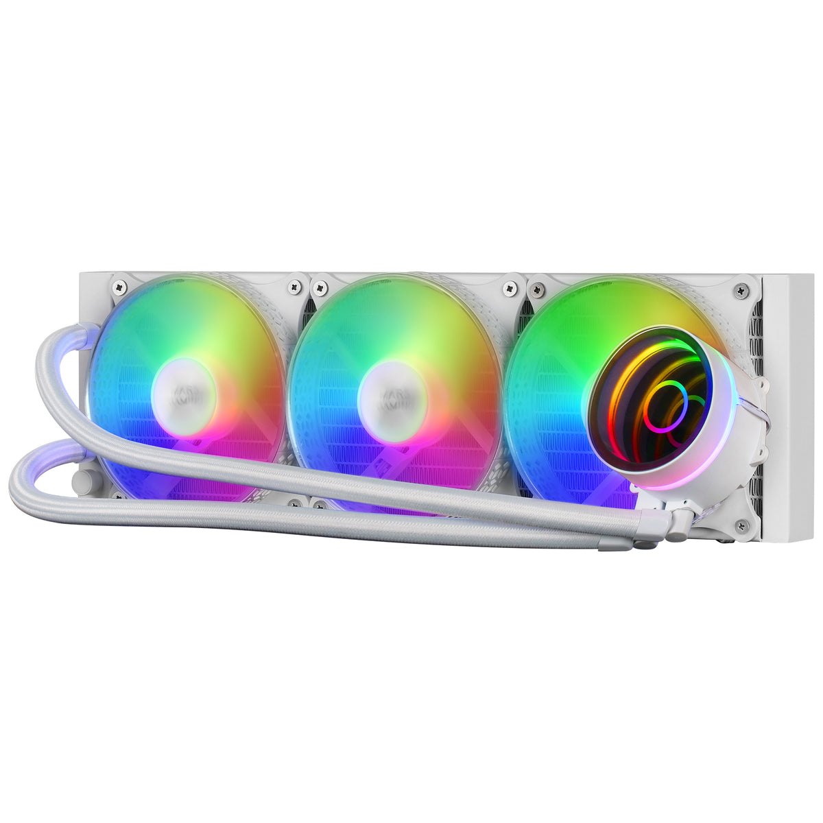Ventoinha MARS Gaming Cooler ML-ONE360 FRGB FAN branco - imagem 4