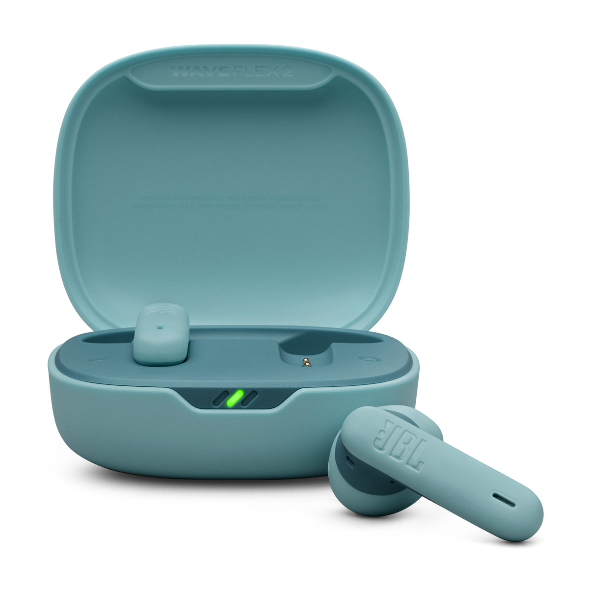 Auscultadores Bluetooth JBL Wave Flex com caixa de carregamento/ autonomia 10h/ azul