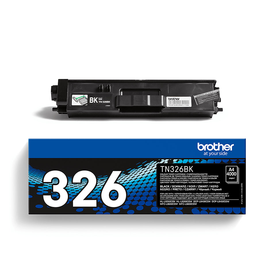 Brother Toner TN-326BK / TN326BK preto XL - imagem 7