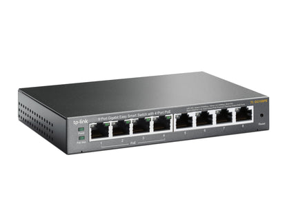 Switch de Rede TP-LINK TL-SG108PE 8xGB 4xGB PoE - imagem 5