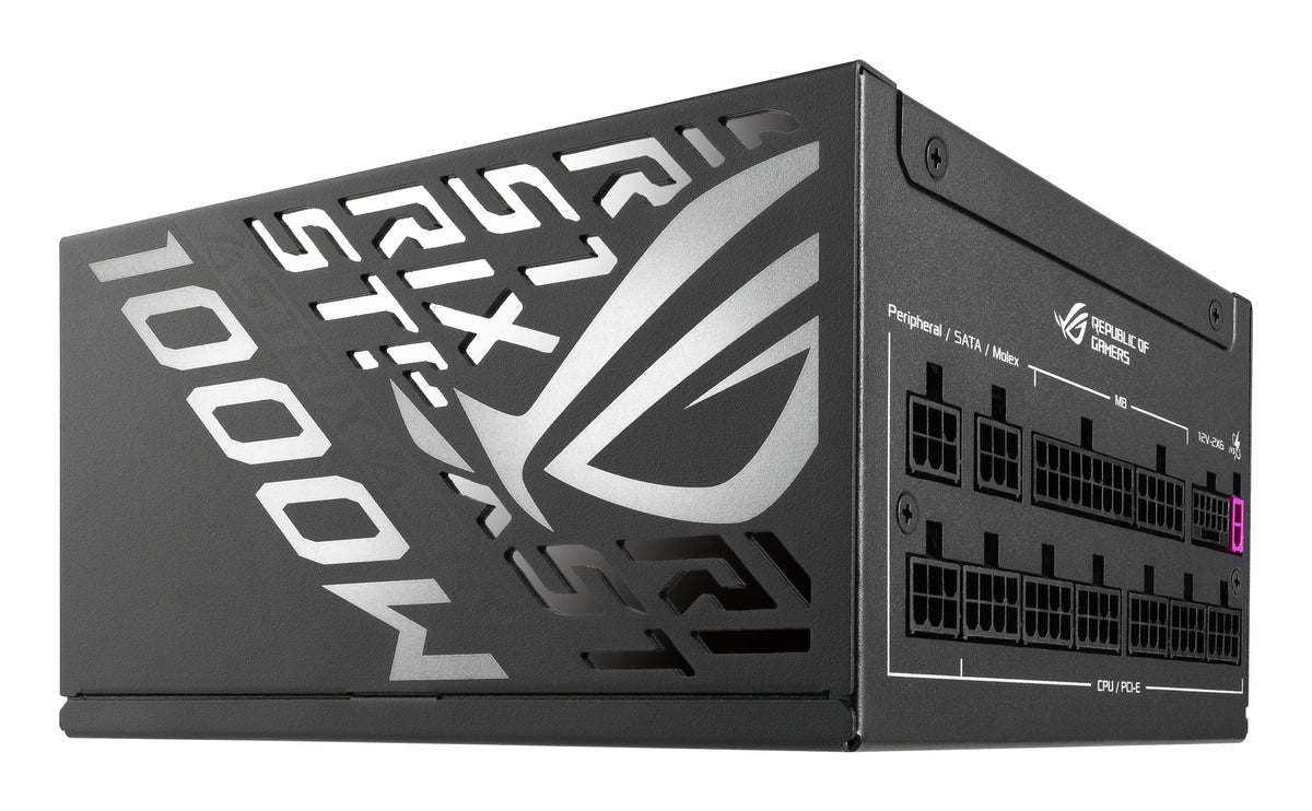 Fonte de Alimentação ASUS ROG Strix 1000W Platinum / 90YE00W1-B0NA00 preto, prateado - imagem 9