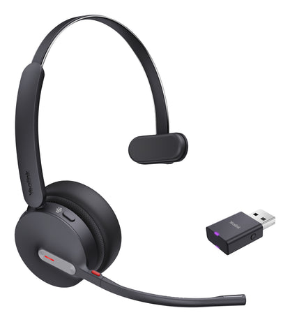 Auscultadores Yealink WH64 Hybrid Mono UC/Teams Aur.In. BT DECT