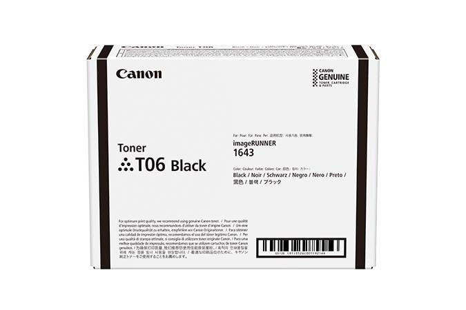 Canon Toner T06 / 3526C002 preto