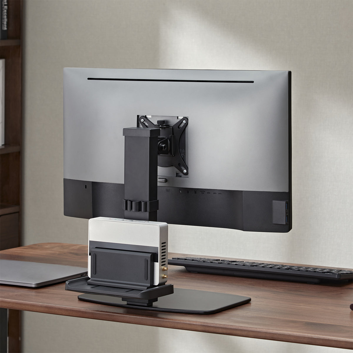 Suporte de secretária para Monitor, TV e MiniPC DT32TSR-165/ Swivel/Tilt/Tie 8kg