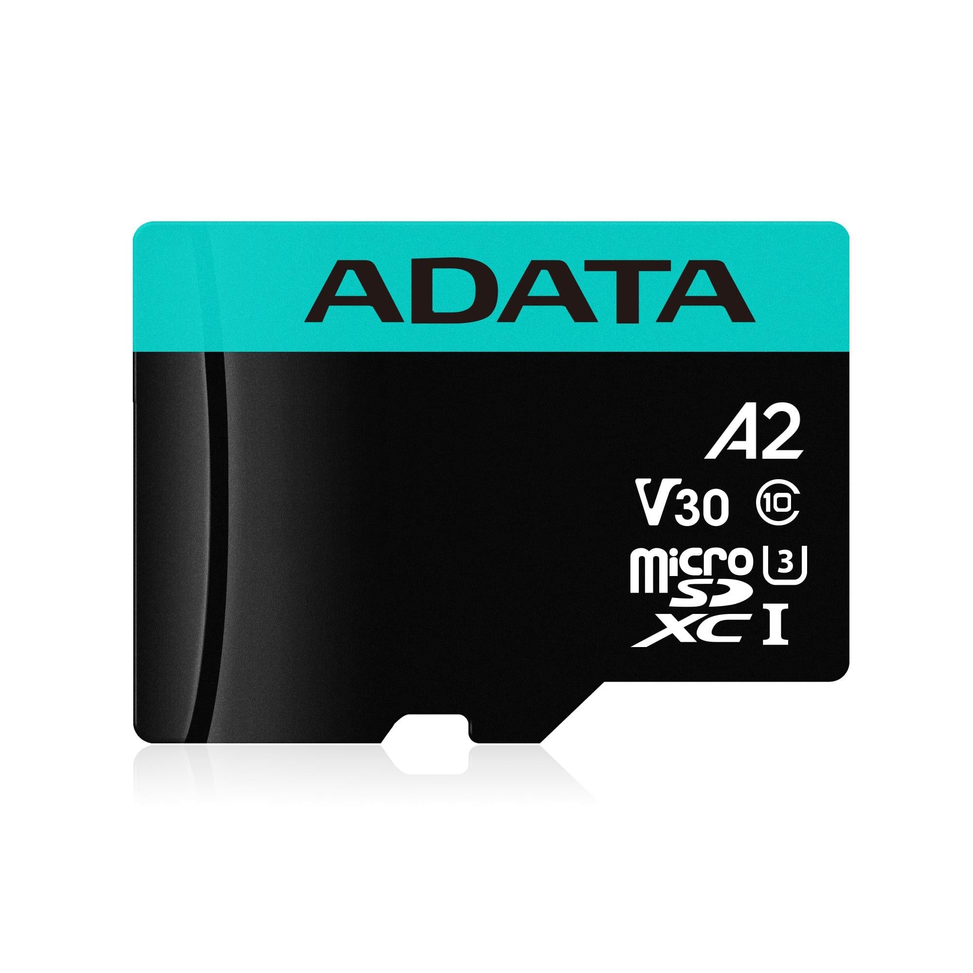 Cartão de Memória ADATA microSDXC/SDHC UHS-I U3 128GB c/adapt