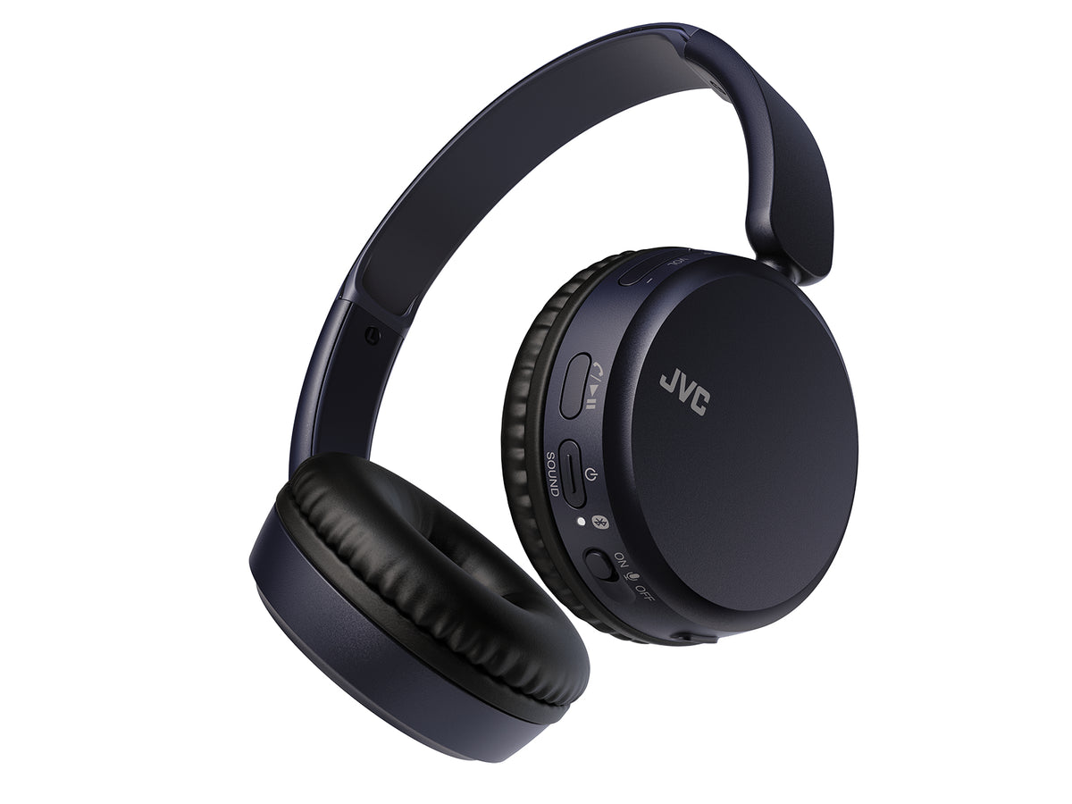Auscultadores sem fios JVC HA-S36W/ com microfone/ Bluetooth/ azul