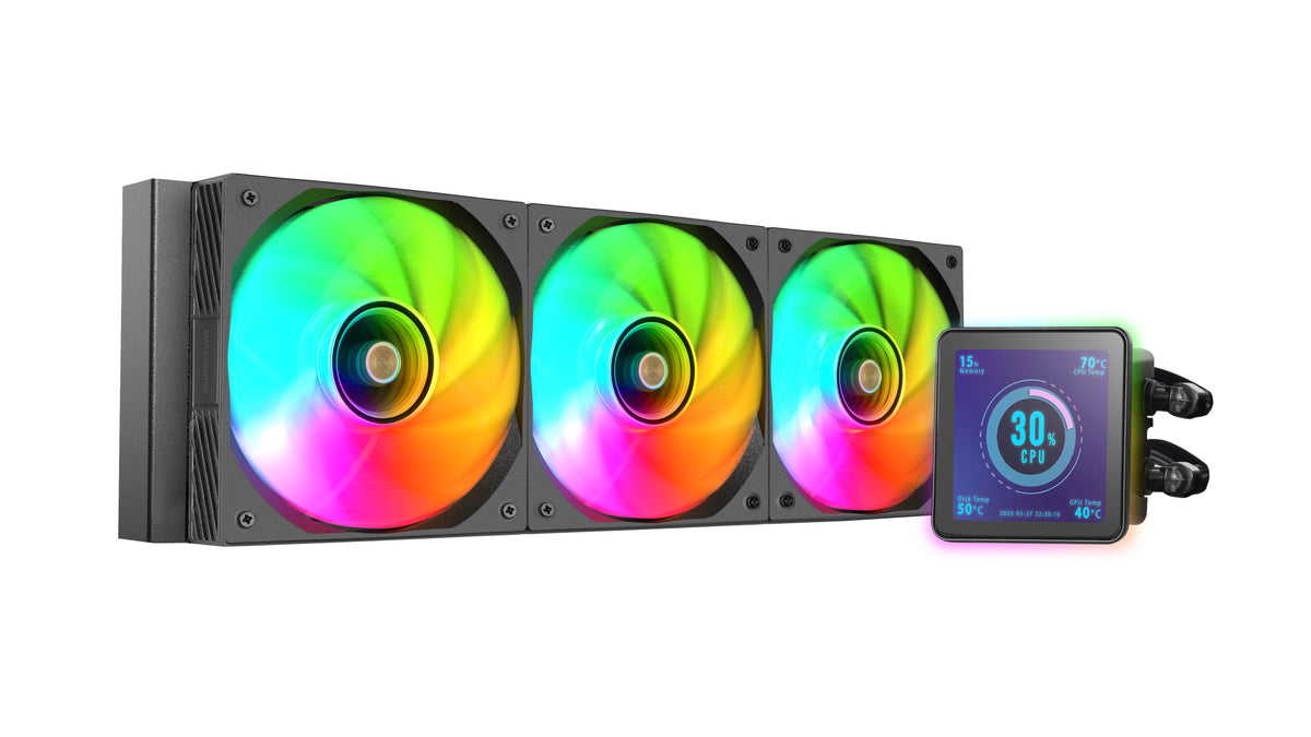 Mars Gaming ML-VISIONPRO360/ Sistema de Arrefecimento Líquido Preto