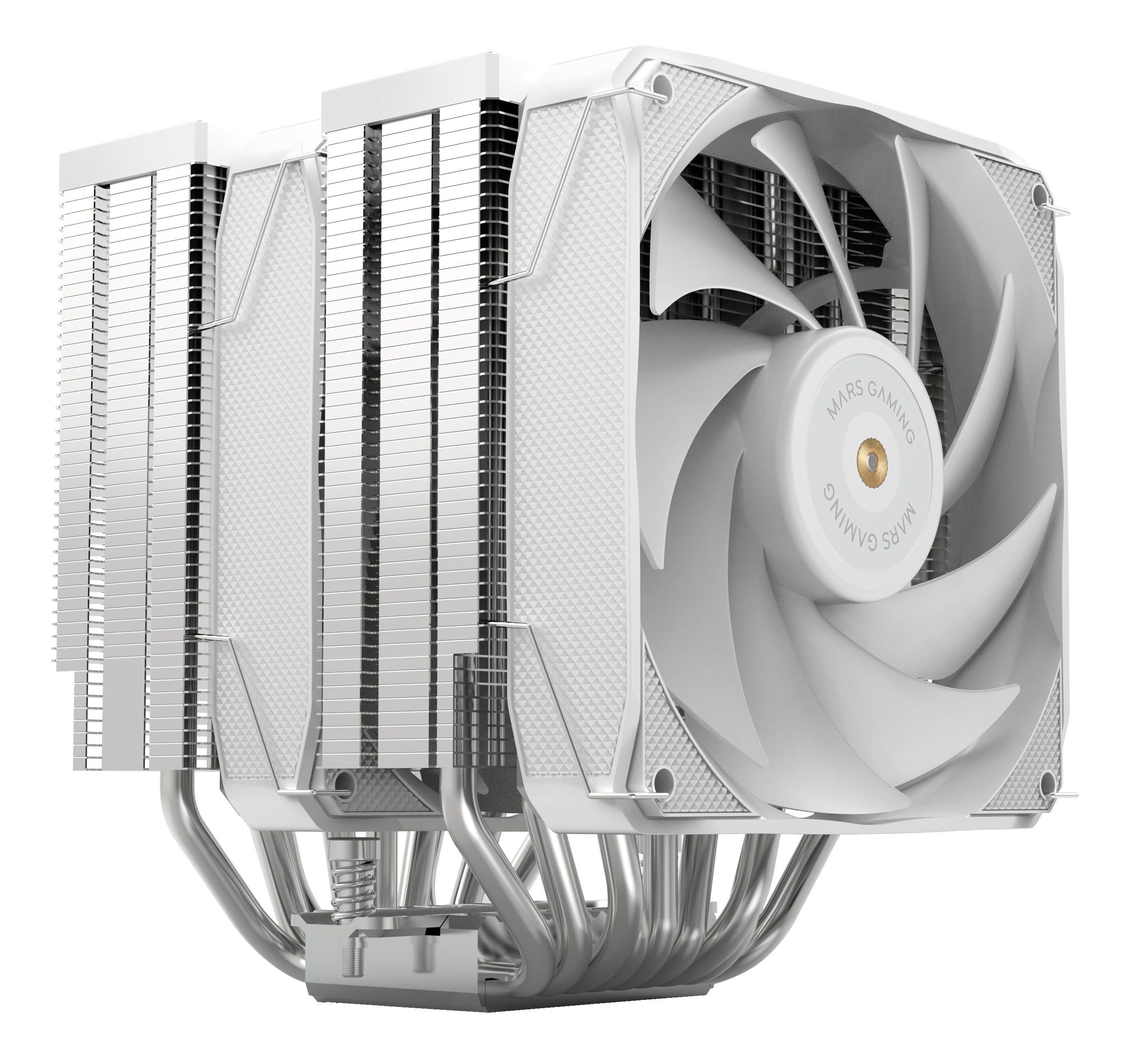 Ventilador Mars Gaming com dissipador MCPU-XU9/ 12cm/ branco