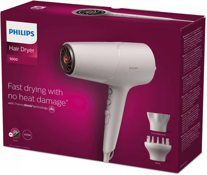 Secador de Cabelo Philips 5000 Série / BHD501/20 branco Standard - imagem 2
