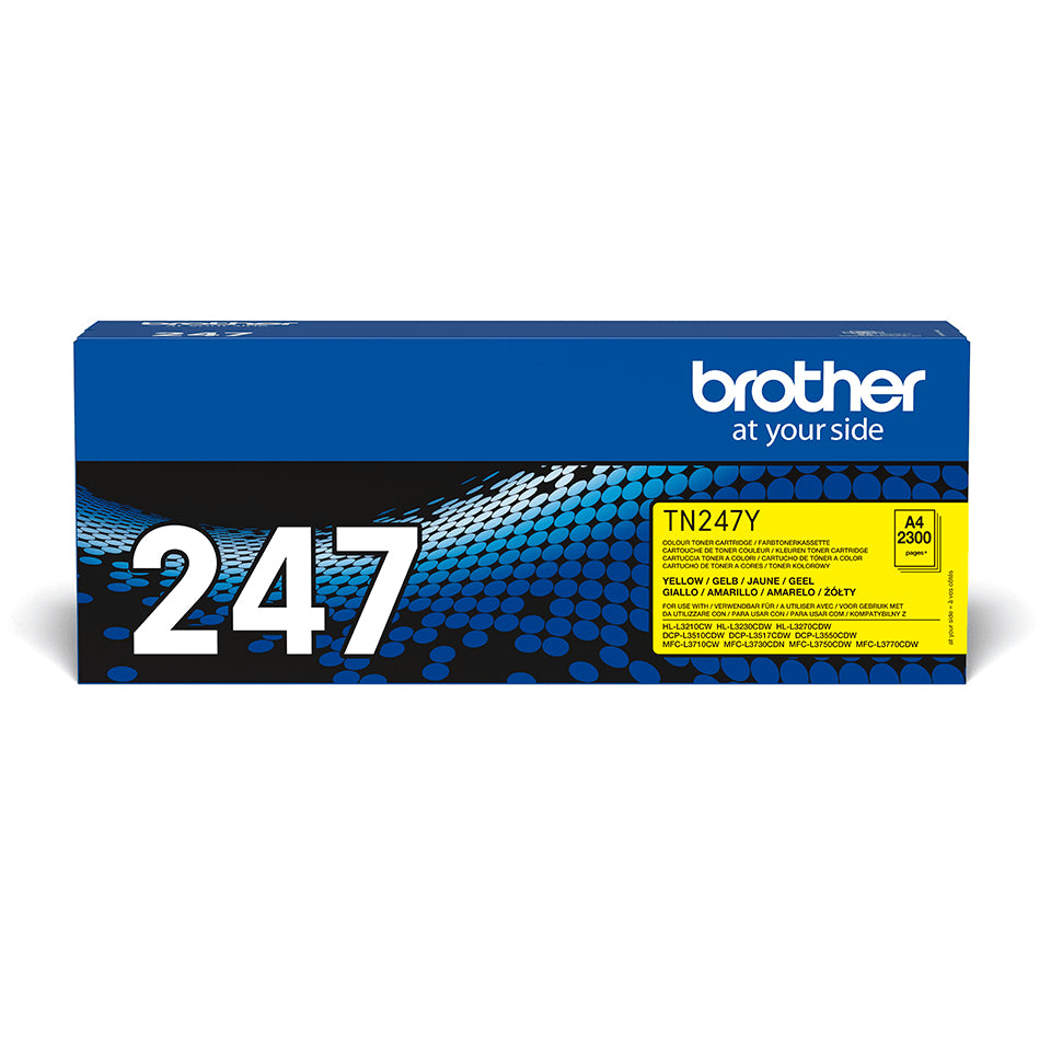Brother toner TN247Y Amarelo