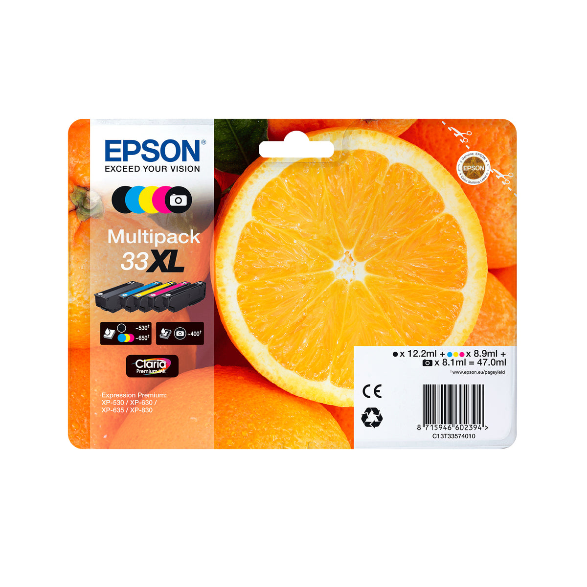 Epson Ink 33XL / C13T33514012 preto XL - imagem 5