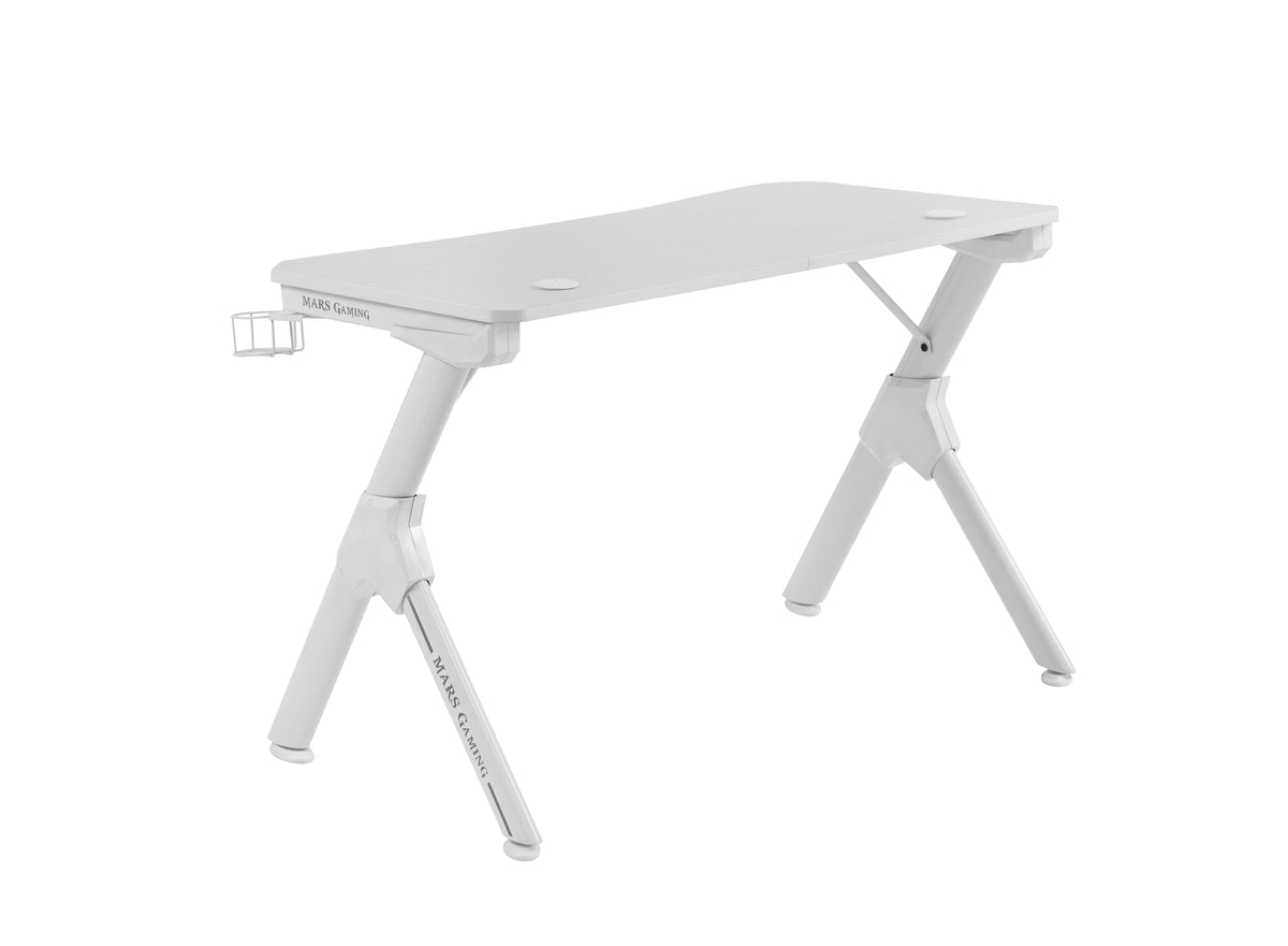 Cabo de Fibra Ótica Mars Gaming Mesa MGD Gaming CARBON FIBER branco - imagem 2