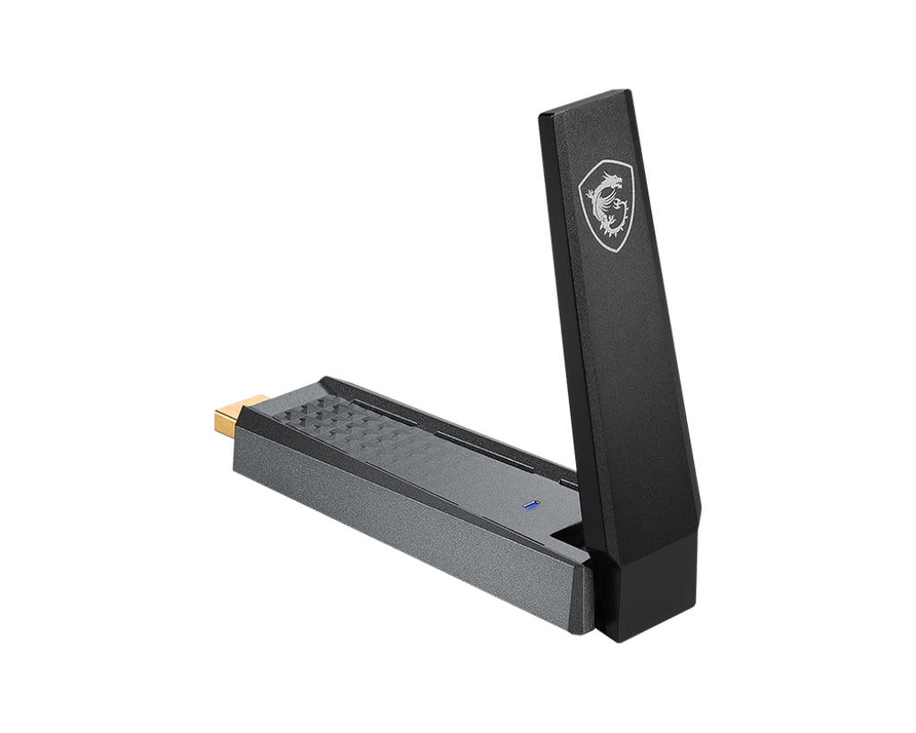 Adaptador de Rede MSI GUAX18 AX1800 WiFi6 USB Adaptador
