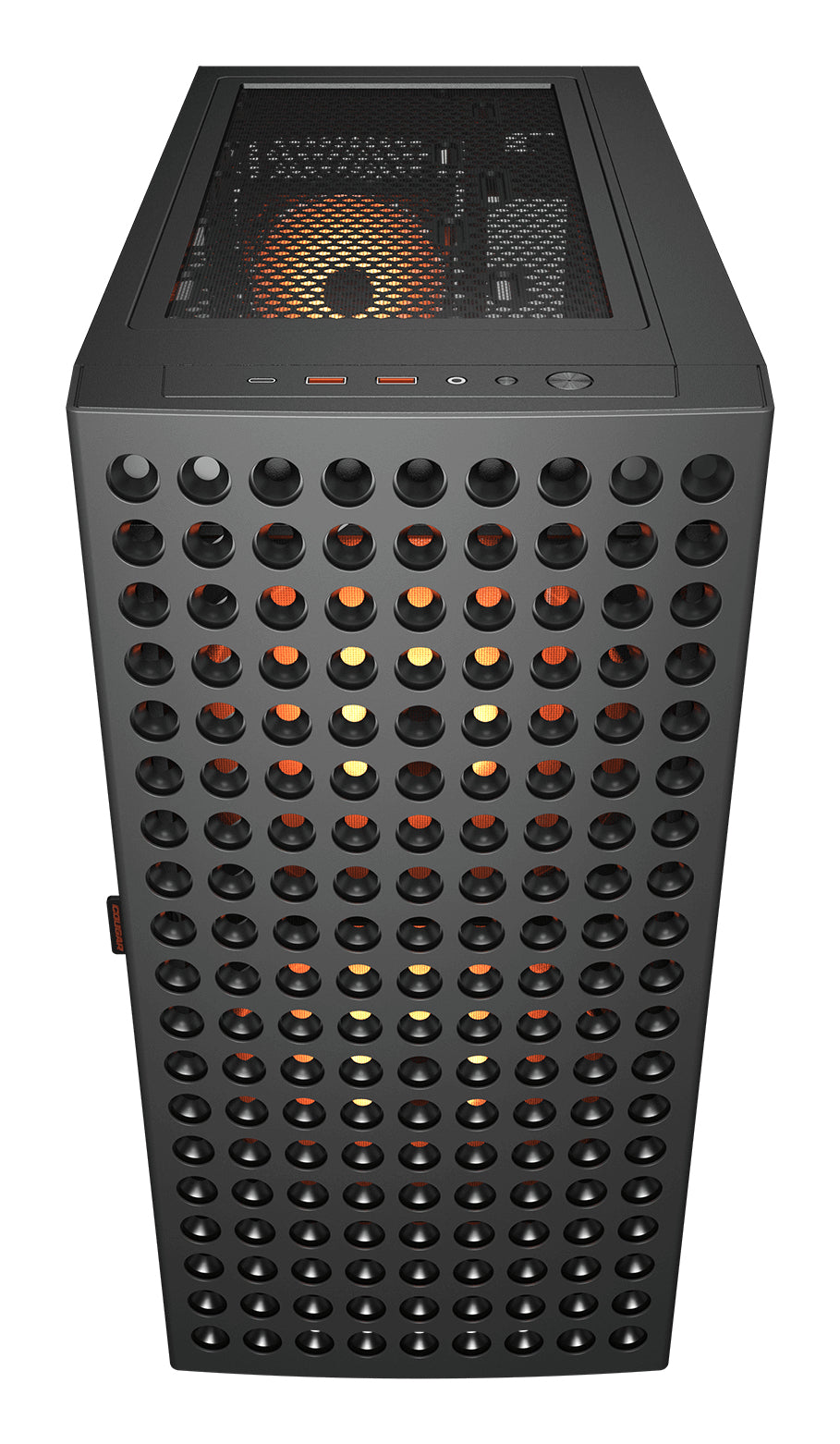 Caixa de Computador Cougar Caja Semitorre Airface Eco Rgb preto - imagem 9