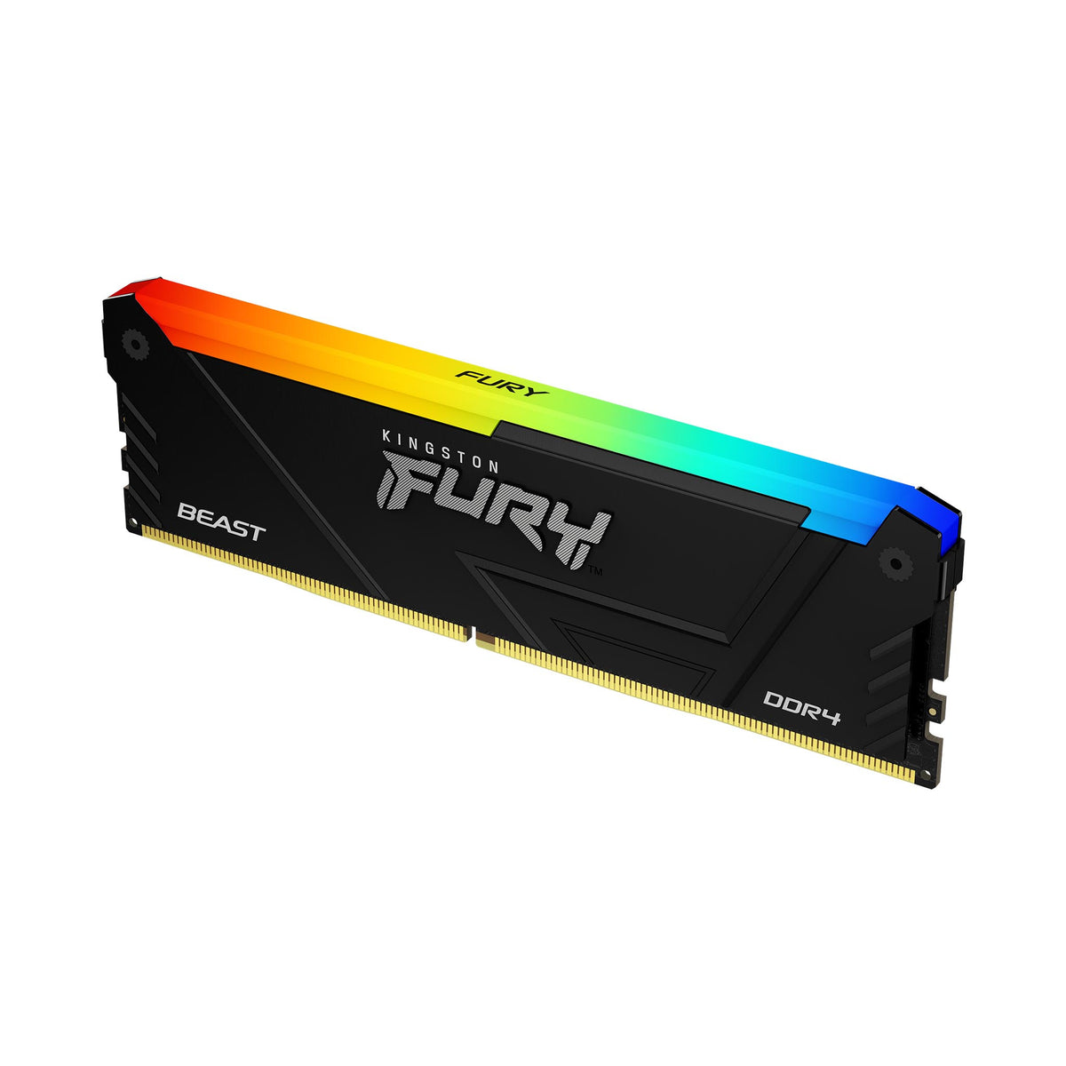 Memória RAM FURY Beast RGB 8GB/ DDR4/ 3200MHz/ 1.35V/ CL16/ DIMM Kingston