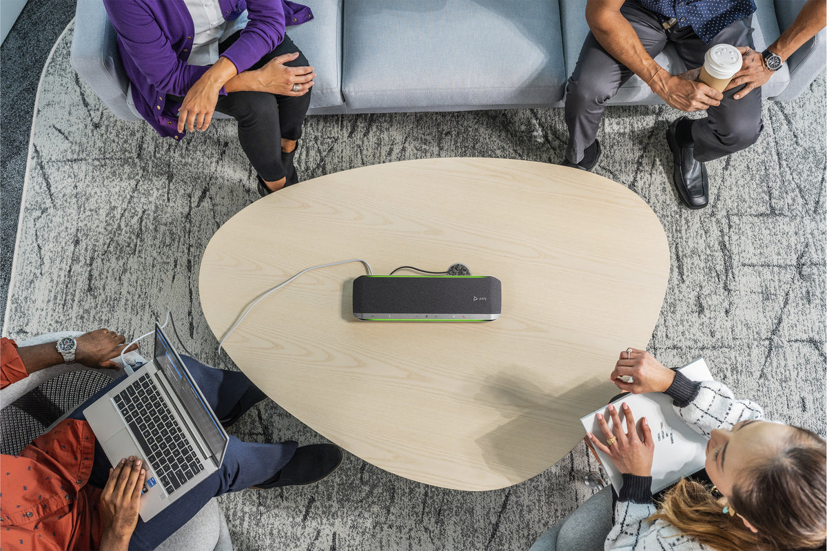 Sistema de Videoconferência Plantronics/Poly Hands-free system Sync 60 MS / 77P41AA prateado - imagem 2