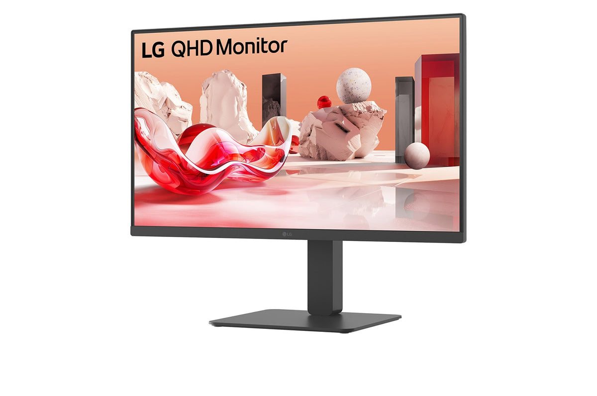 Monitor Profesional LG 27BA45QB-B 27"/ QHD/ Multimedia/ Regulable em altura/ preto