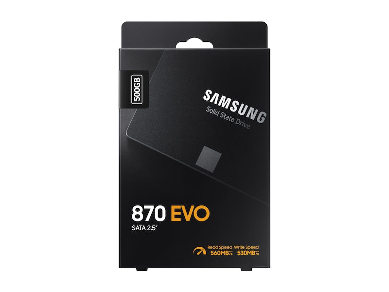 Disco SSD Samsung 2.5" Samsung 870 Evo / MZ-77E500B/EU preto - imagem 6