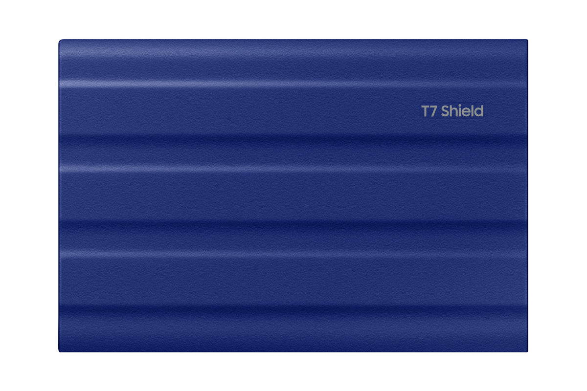 Disco SSD Samsung External T7 Shield 2TB / MU-PE2T0R/EU azul - imagem 4