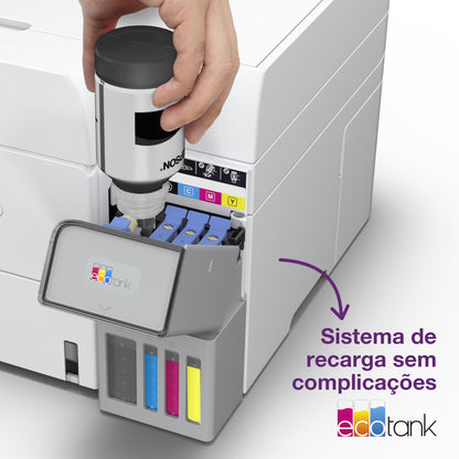 Impressora multifunções Epson Ecotank ET-4956 Branco - imagem 10