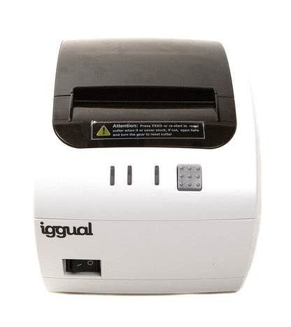 Impressora iggual térmica TP EASY 80W USB+RJ11 blan - imagem 10