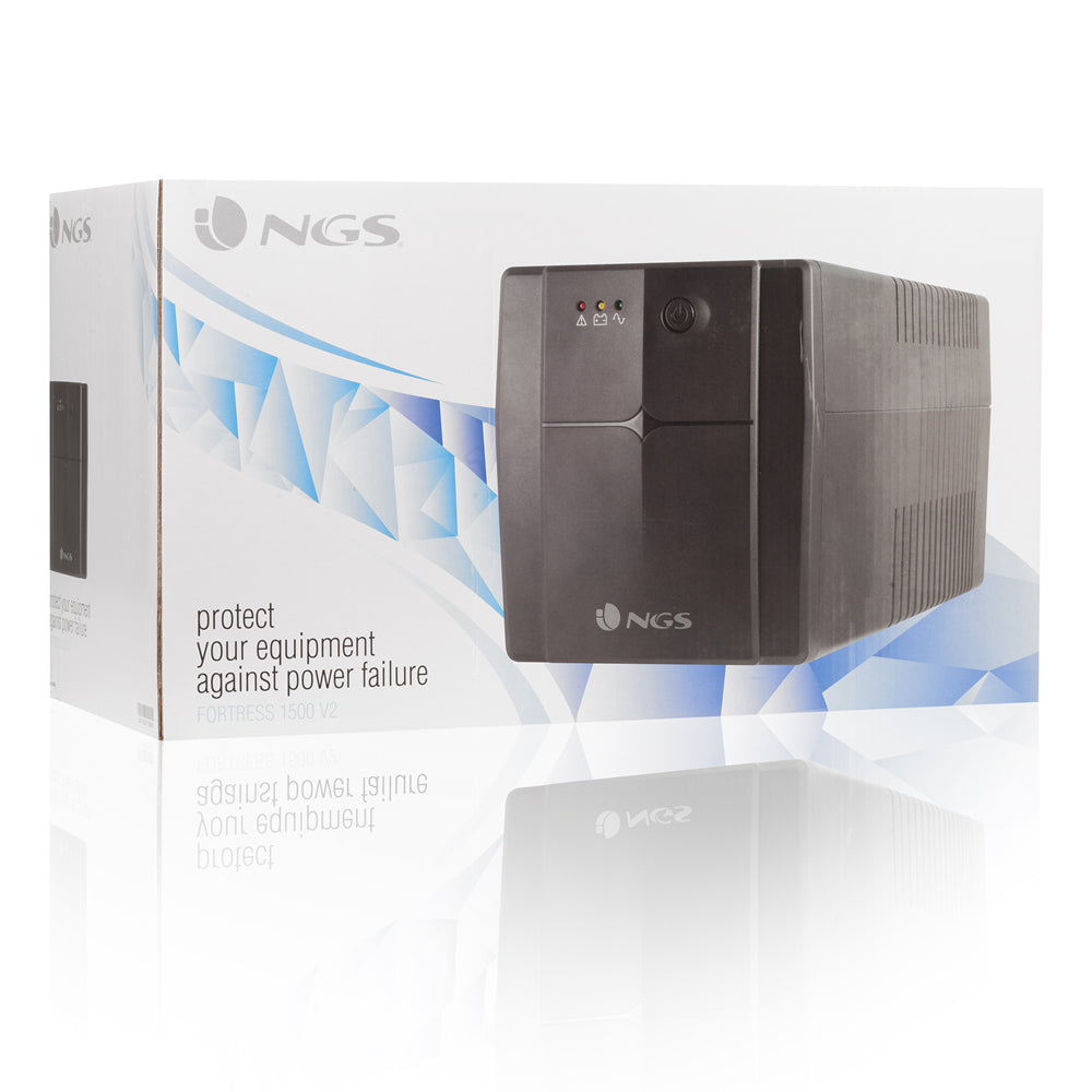 UPS NGS Sai FORTRESS 1500V2, 720W - AVR 4 SHUCKO - imagem 6