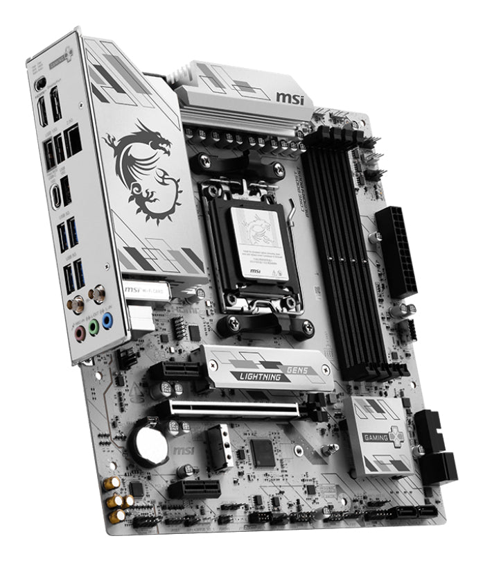 MSI Placa Base B850M de jogos PLUS WIFI6E DDR5 mATX - imagem 13