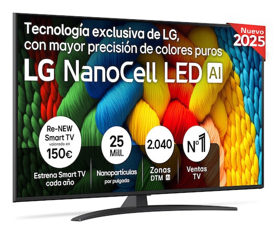 Televisão LG 55NANO81A6A.AEU - LG