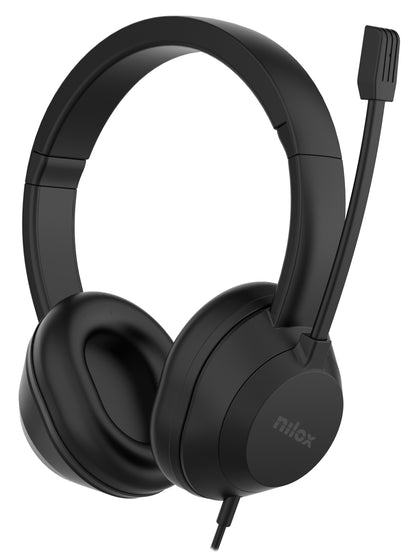 Nilox auscultadores NXAUSB02 usb