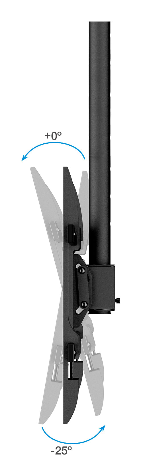 Suporte TV Tooq LPCE1186TSLI-XL-B Teto TV 43"-86" - imagem 16