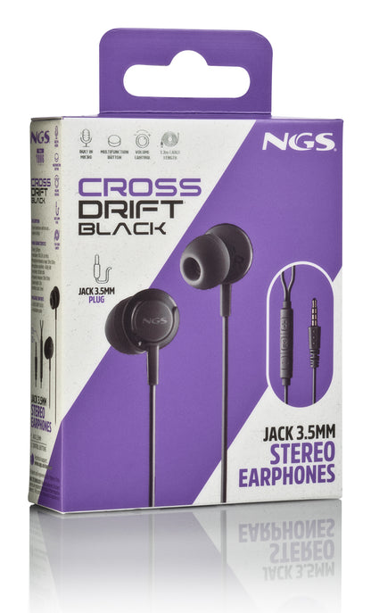 Auscultadores NGS Auricular Estéreo Cable JACK 3.5 Mm - imagem 11