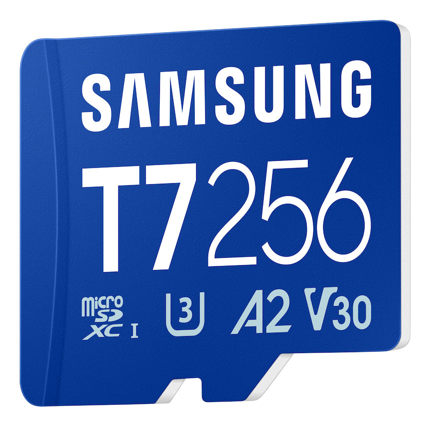 Cartão de Memória Samsung Micro SDXC T7 256GB clase10 U3 V30 A2 - imagem 3