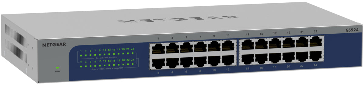 Switch de Rede Netgear GS524v3 / GS524-300EUS cinzento - imagem 2