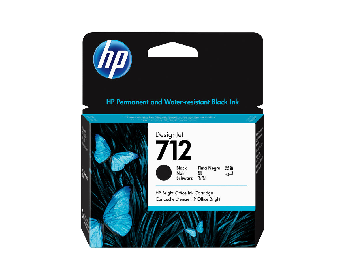 HP Ink 712 / 3ED71A preto XL