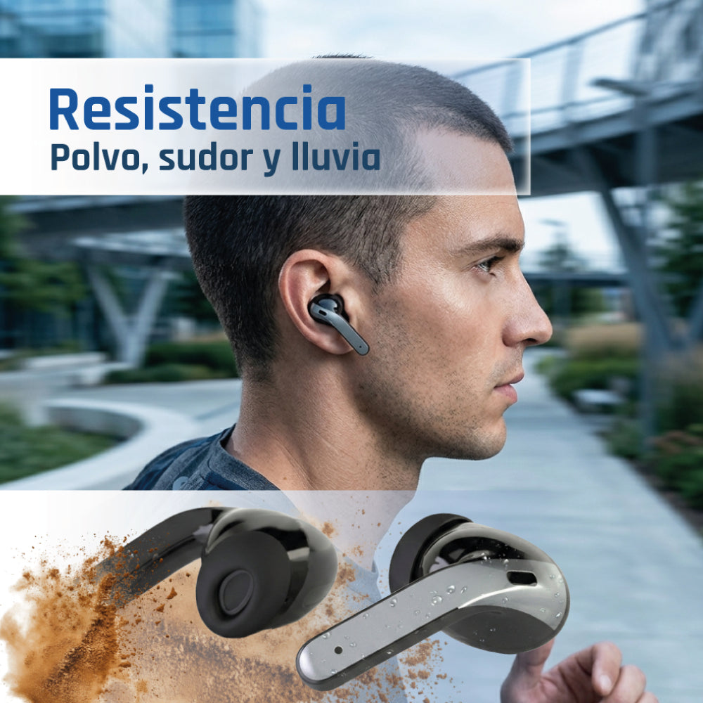 Auscultadores iggual auscultadores Sem Fios TWS Bluetooth negr - imagem 9