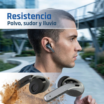 Auscultadores iggual auscultadores Sem Fios TWS Bluetooth negr - imagem 9