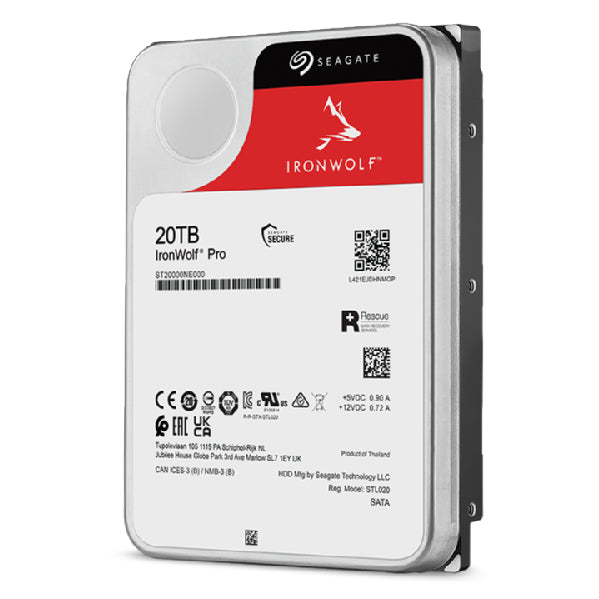 Disco rígido Seagate IronWolf Pro NAS ST20000NT001 20TB 3.5" SA - imagem 9