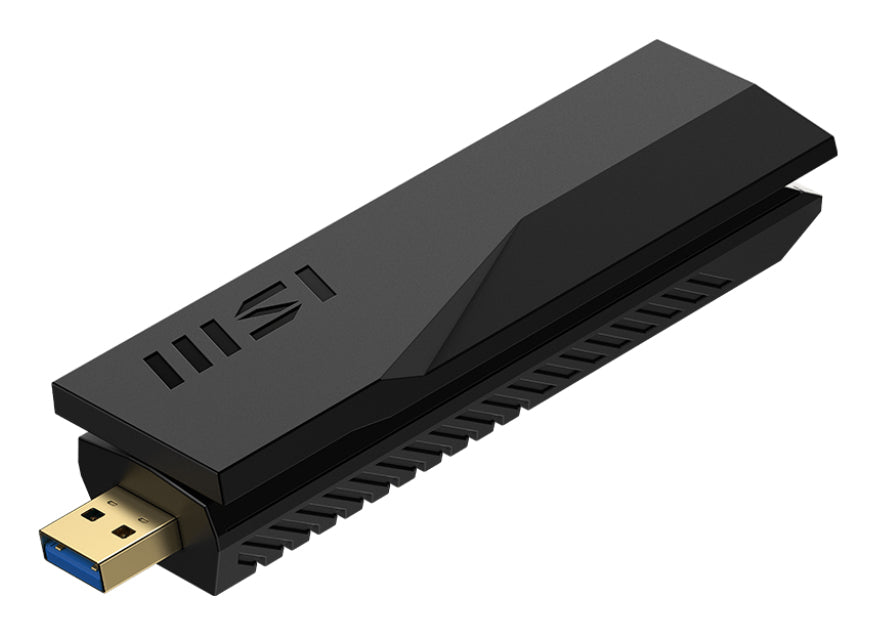 Adaptador de Rede MSI GUBE65 BE6500 WiFi7 USB Adaptador - imagem 7