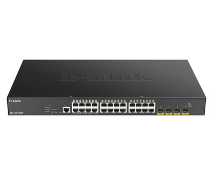 Switch de Rede D-Link DGS-1250-28XMP/E 24xGb PoE 4x10Gb