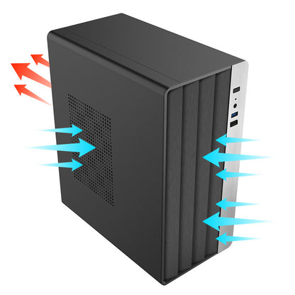 Caixa de Computador Coolbox Caja MATX M870 USB-C 3.2 Gen1 Fte 500W - imagem 12