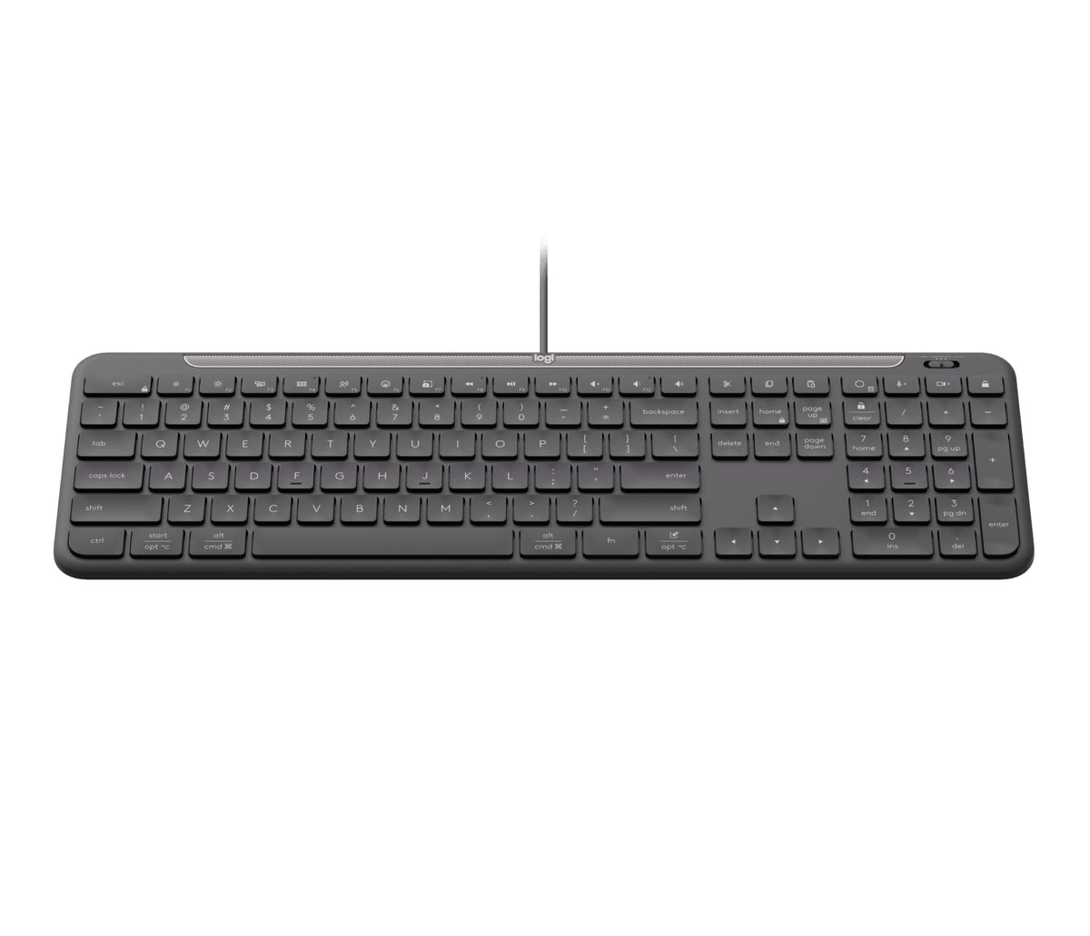Teclado Logitech Signature Slim Com fios K620 DE / 920-013327 Graphite - imagem 4