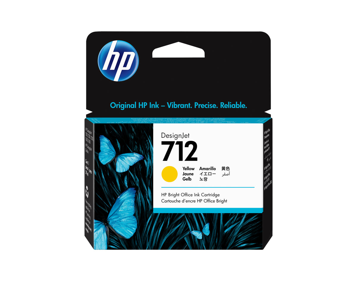 HP Ink 712 / 3ED69A amarelo Standard