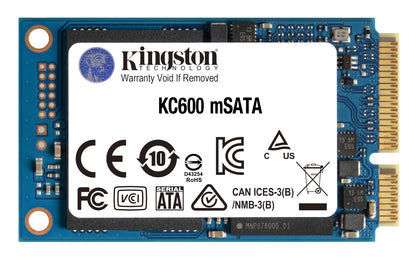 Disco SSD Kingston SKC600MS/1024G 1024GB TLC 3D mSATA - imagem 185