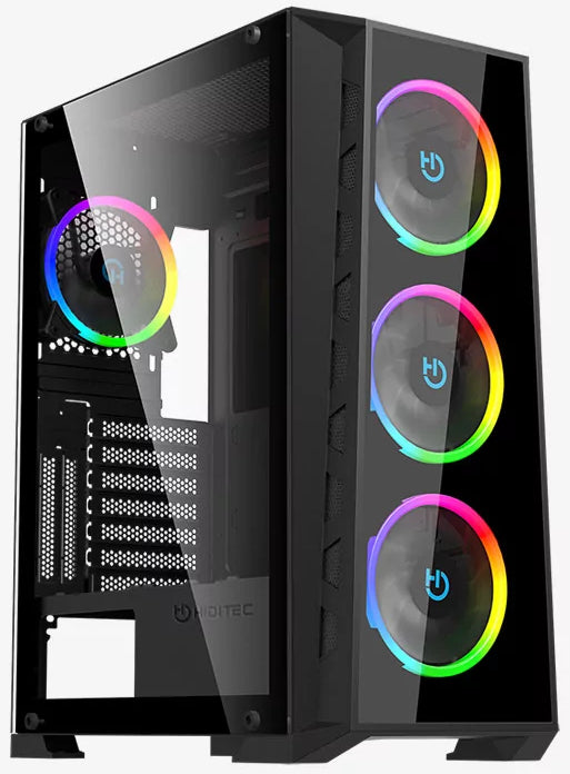 Caixa de Computador Hiditec Caja ATX MH12 Glass ARGB USB 3.1 TYPE-C