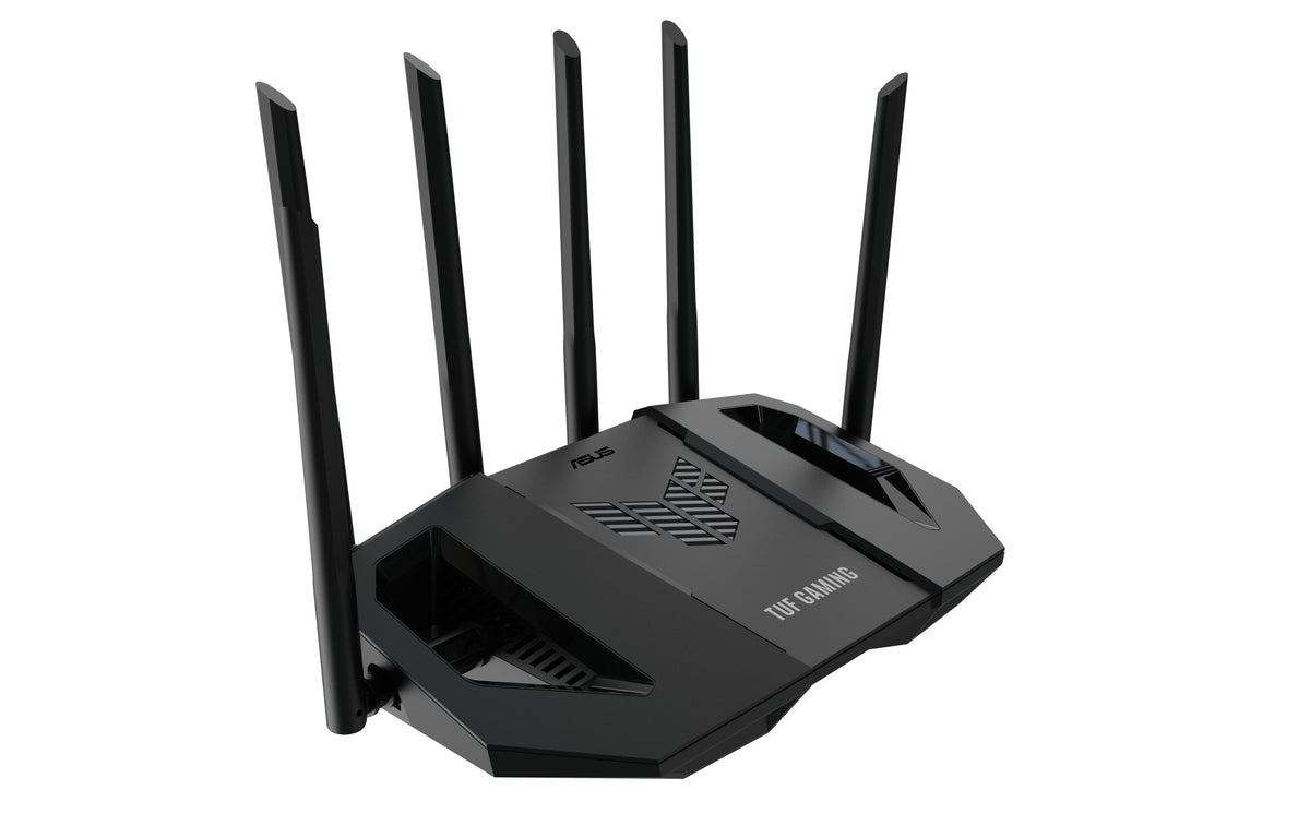 Router Sem Fios 5G Asus Gaming BE6500/ WiFi 7/ 6500Mbps/ 2.4GHz 5GHz/ 6 Antenas Móveis Asus TUF