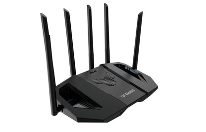 Router Sem Fios 5G Asus Gaming BE6500/ WiFi 7/ 6500Mbps/ 2.4GHz 5GHz/ 6 Antenas Móveis Asus TUF