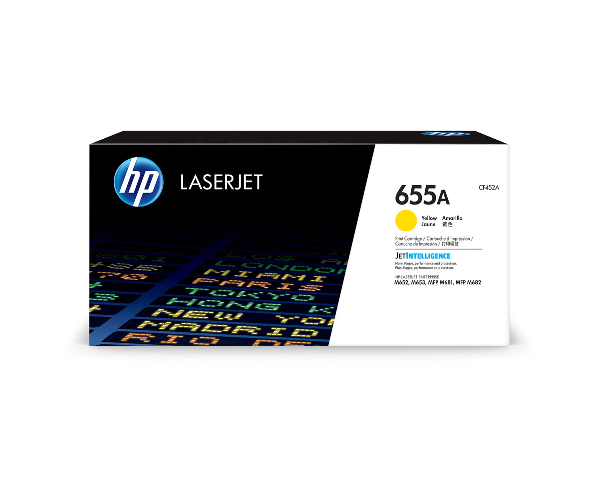 HP Toner 655A / CF452A amarelo Standard