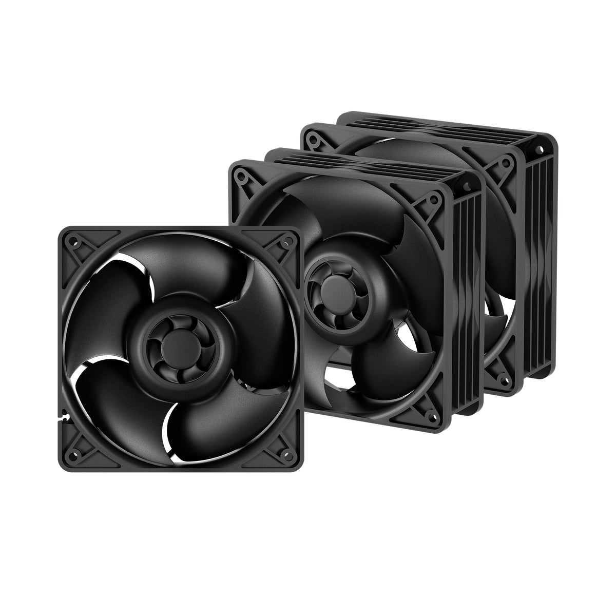 Pack de 3 fãs do Arctic S12038-8K/ 12cm
