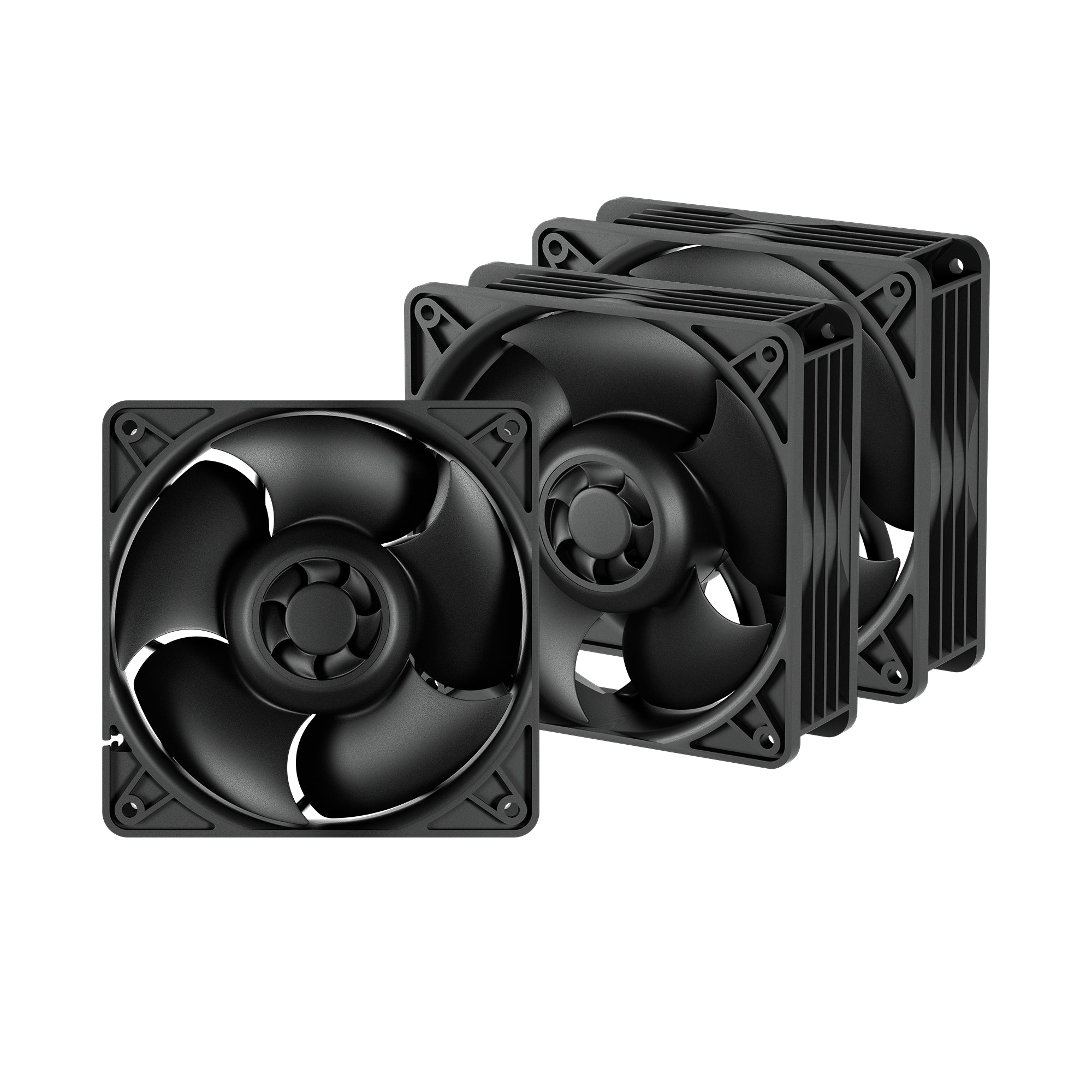 Pack de 3 fãs do Arctic S12038-8K/ 12cm